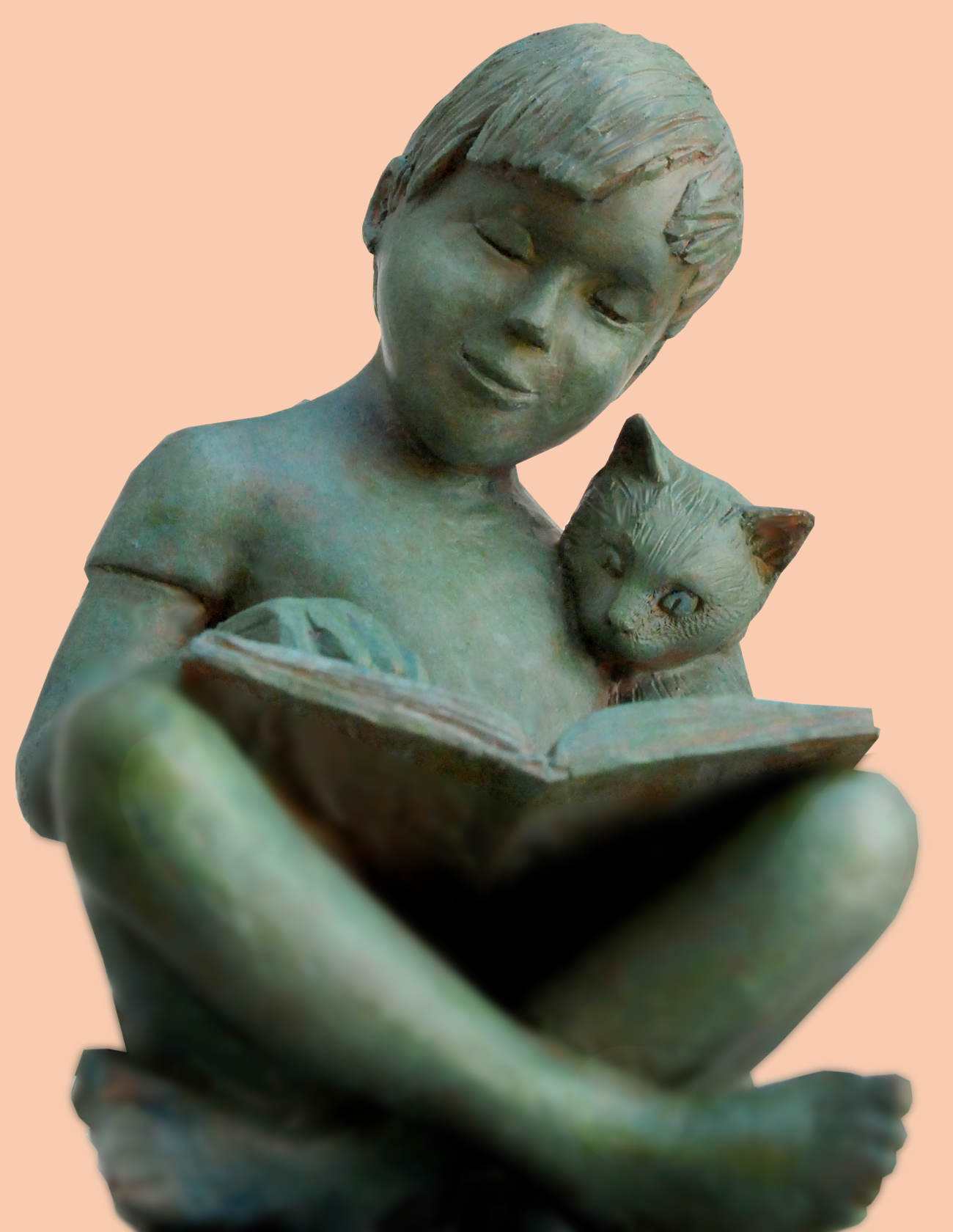 La sculpture du chat botté