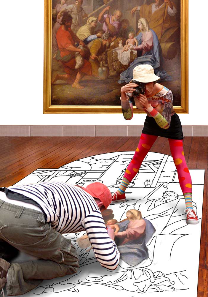 ''The photograph of the draughtsman'' of Bruce Krebs